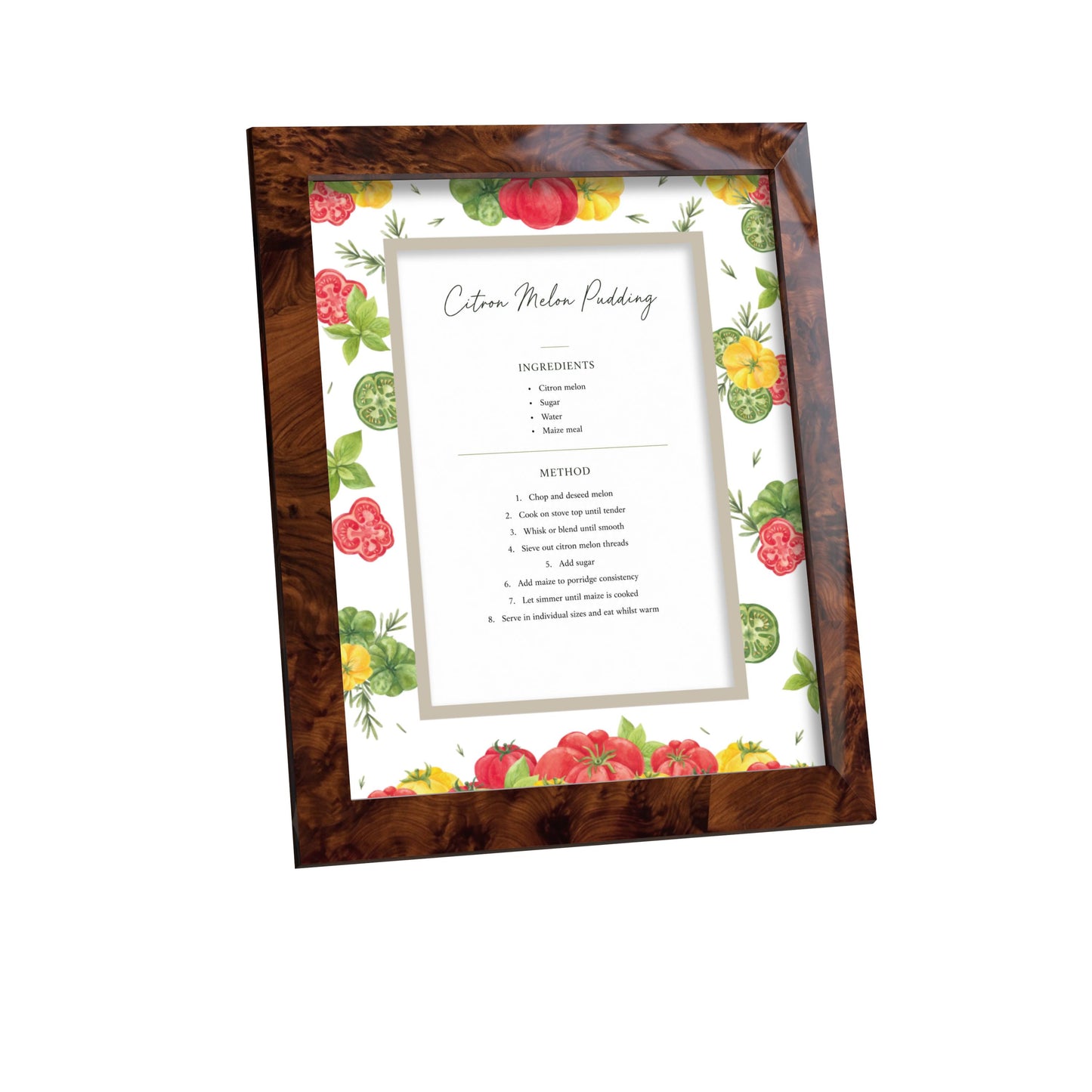 Heirloom Tomatoes Photo Mount