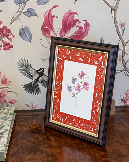 Coeur et Maman Red Botanical Mat Board

The perfect Valentine’s Gift to frame life’s precious memories. 