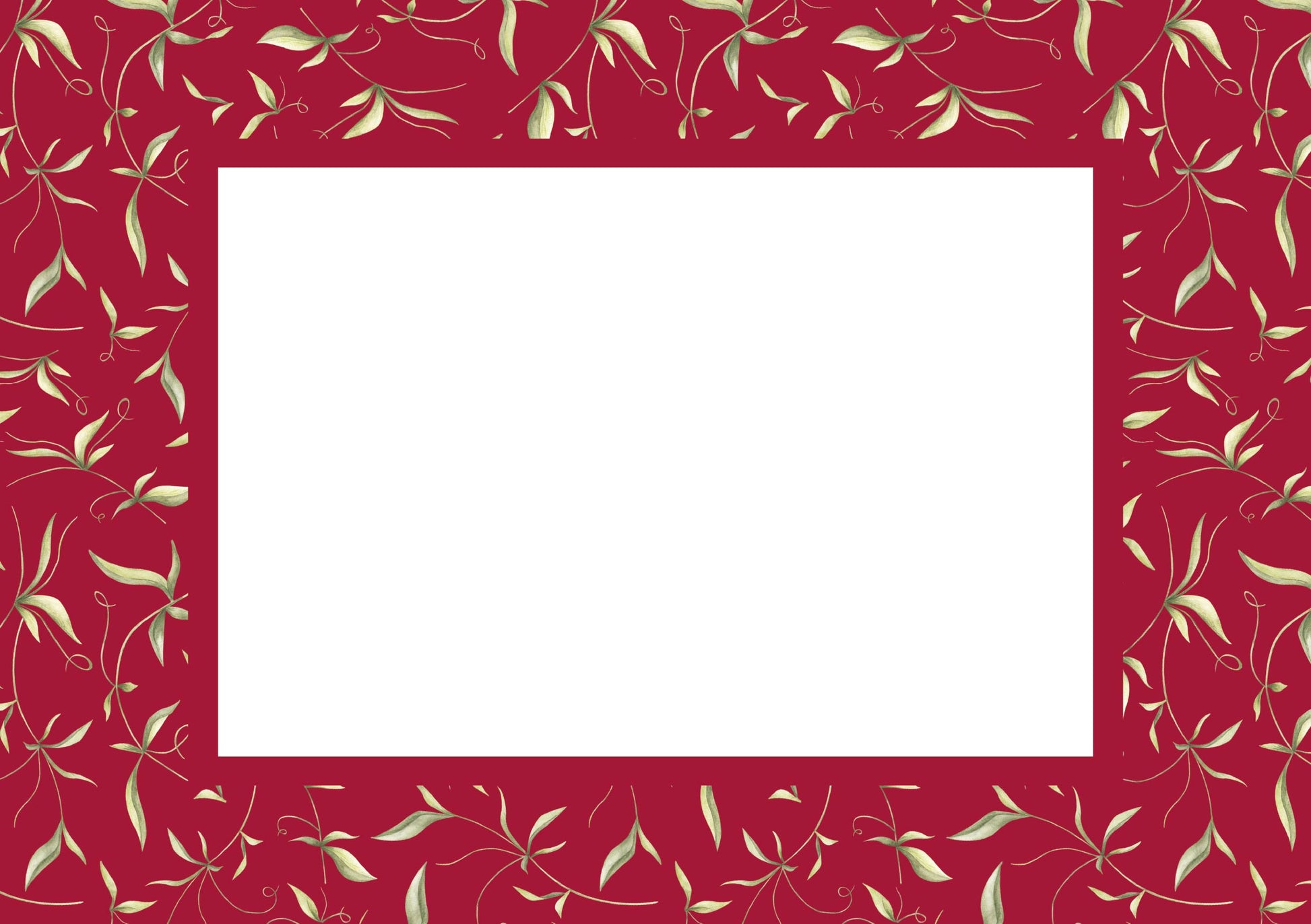 Botanical Photo Mount - passe-par-tout - landscape aperture - Coeur et Maman