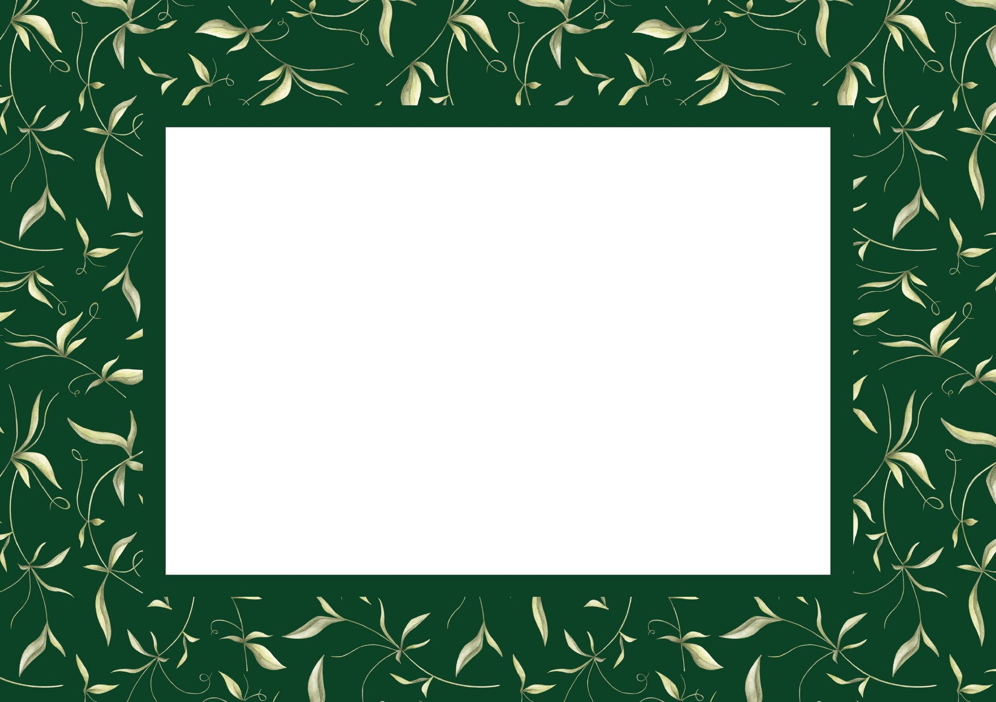 Botanical Photo Mount - passe-par-tout - landscape aperture - Coeur et Maman